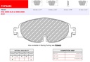 [FCP4433Z] FCP4433Z - Ferodo brake pads DSUNO