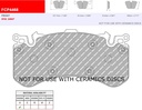[FCP4468H] FCP4468H - Pastillas de freno Ferodo DS2500