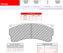 [FRP3039ZB] FRP3039ZB - Ferodo brake pads DSUNO