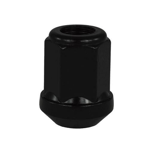 [CM0750990040] Écrou de roue ouvert M12x1.25, L : 31 mm, noir, zinc, cône 90° Clio Gr.A