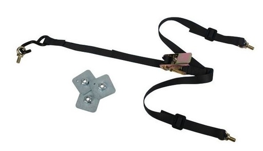 [613201V2] SANGLE DE ROUE DE SECOURS REDSPEC BLACK