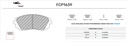[FCP1639Z] FCP1639Z - Ferodo brake pads DSUNO