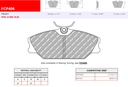 [FCP406Z] FCP406Z - Ferodo brake pads DSUNO