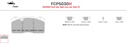 [FCP5030W] FCP5030W - Ferodo brake pads DS1.11