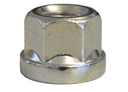 [CM0751230010] Écrou de roue plat ouvert M12x1.5, L : 17 mm, argenté, zinc