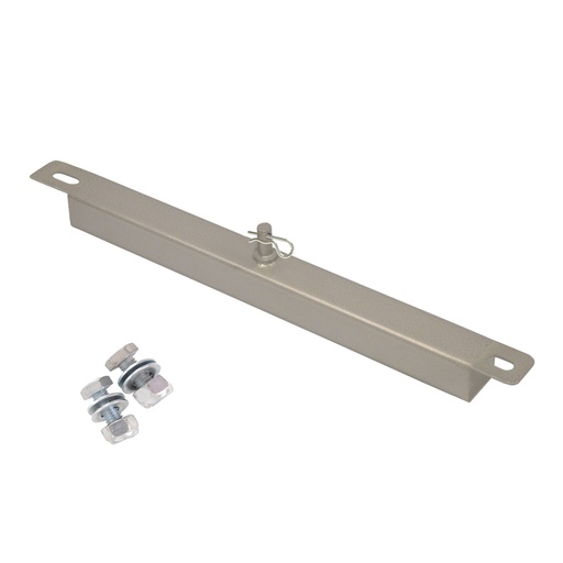 [BGR108PRT] Cadre de remorquage chariot à pneus pliable en acier et roue aluminium