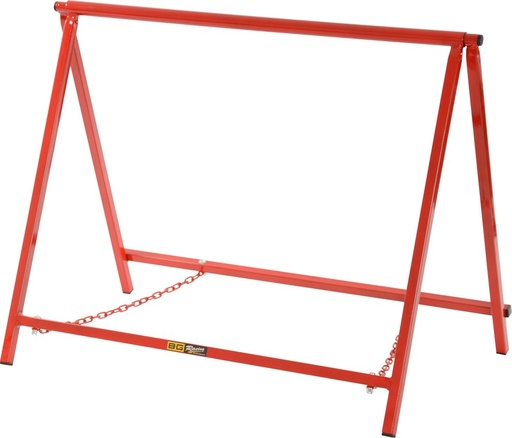 [BGR125RED] EXTRA LARGE 24" RED CHASSIS STANDS (PAIR) - POWDER COATED