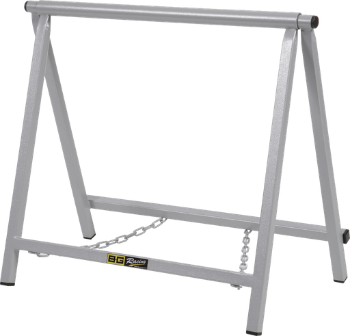 [BGR126P] LARGE 18" GREY CHASSIS STANDS (PAIR) - POWDER COATED
