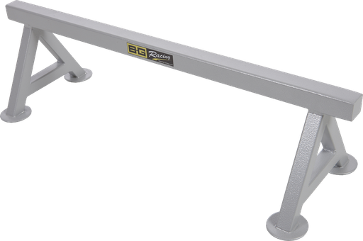 [BGR128P] Tréteaux de stand acier gris - Petit 6"
