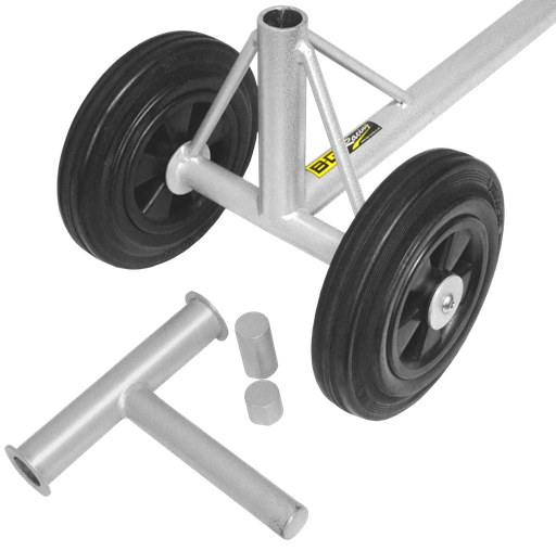 [BGR153P] FORMULA REAR SWIVEL JACK - GREY POWDER COATED