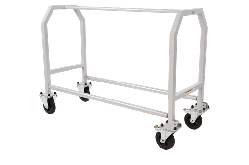 [BGR190P] SINGLE TIER WHEEL & TYRE TROLLEY 1300mm - POWDER COATED