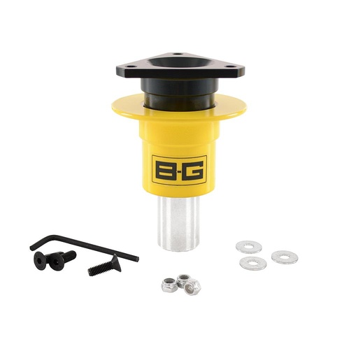 [BGR700] STEERING WHEEL RACING QUICK RELEASE WELD ON 3x50.8mm PCD - 5/8" SHAFT