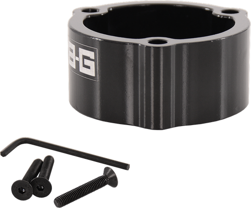[BGR727] 1" Entretoise volant racing 3x50.8mm PCD - ALUMINIUM - NOIR