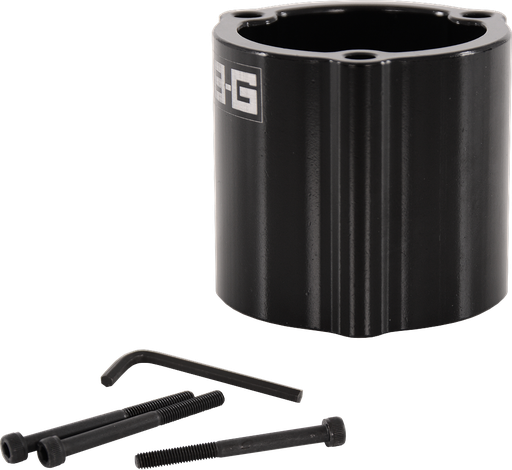 [BGR729] 2" Entretoise volant racing 3x50.8mm PCD - ALUMINIUM - NOIR