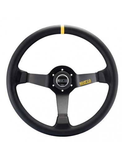 [015R345MLN] Volant Sparco R345 Cuir Noir