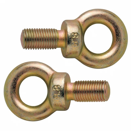 [407005_C] Eyebolts and Plates Standard Eye-Bolt Diam. 7/16" UNF Thread Length . 23 mm, 25 mm Tot. 8.8.