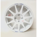 [SR1713ABQW1] Speedline 2120 DS3 R3 7x17 ET20 PCD=4x110 Tarmac Citroen White
