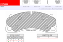 [FCP4664GB] FCP4664GB - Ferodo brake pads DS3.12
