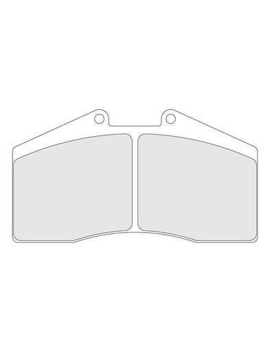[4001RC6] 4001RC6 - CL Brakes remblokken RC6