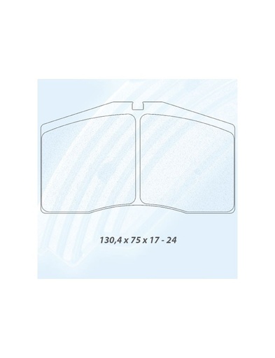 [4005T17RC8] 4005T17RC8 - CL brake pads RC8