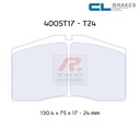 [4005T24RC6E] 4005T24RC6E - CL brake pads RC6E
