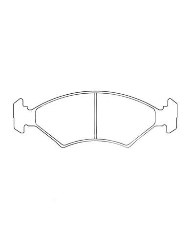 [4016RC6] 4016RC6 - CL Brakes remblokken RC6