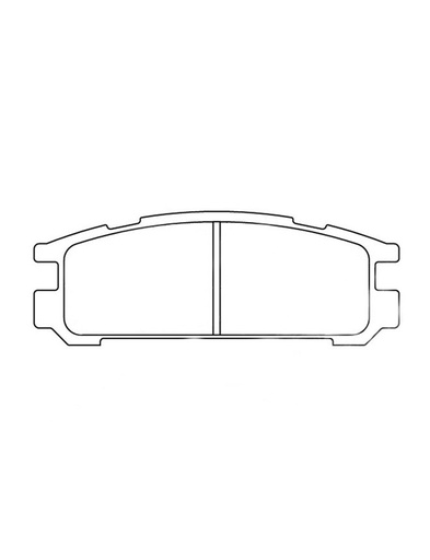[4019RC6] 4019RC6 - CL Brakes remblokken RC6