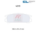 [4019RC6E] 4019RC6E - CL brake pads RC6E
