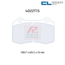 [4022T15RC6E] 4022T15RC6E - Pastillas de freno CL Brakes RC6E