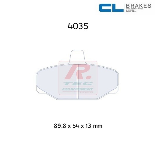 [4035RC8] 4035RC8 - CL brake pads RC8