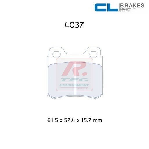 [4037RC5] 4037RC5 - CL brake pads RC5