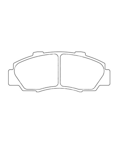 [4044RC8] 4044RC8 - CL brake pads RC8