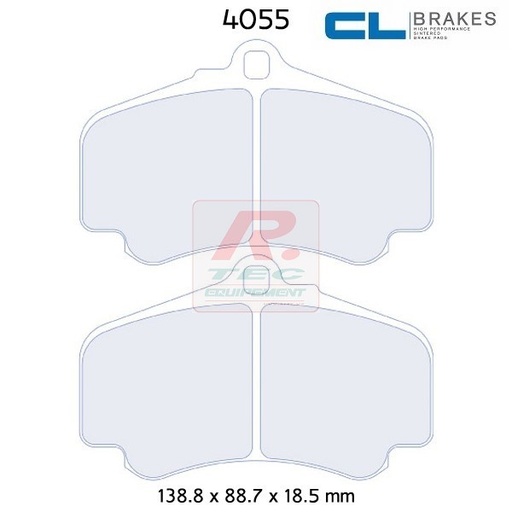 [4055RC6E] 4055RC6E - CL brake pads RC6E