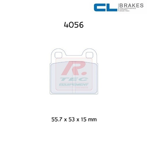 [4056RC6E] 4056RC6E - CL brake pads RC6E