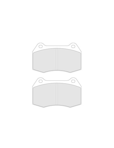 [4061T18RC6E] 4061T18RC6E - Pastillas de freno CL Brakes RC6E