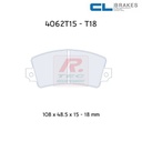 [4062T15RC6] 4062T15RC6 - Pastillas de freno CL Brakes RC6