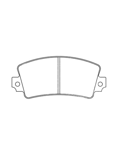 [4062T15RC6] 4062T15RC6 - CL brake pads RC6