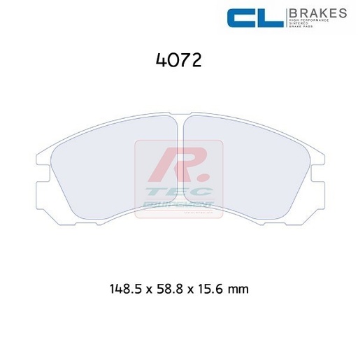 [4072RC6] 4072RC6 - CL brake pads RC6