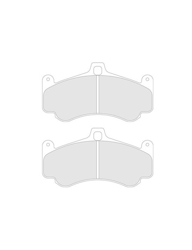 [4075RC6] 4075RC6 - Pastillas de freno CL Brakes RC6