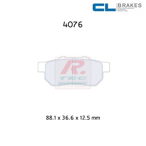 [4076RC5] 4076RC5 - CL brake pads RC5