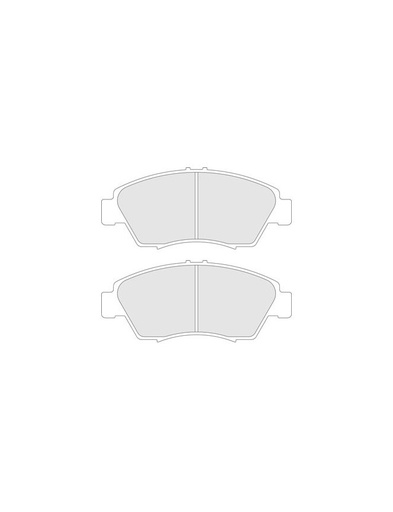 [4077RC6] 4077RC6 - Pastillas de freno CL Brakes RC6
