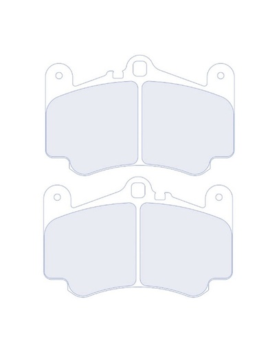 [4078RC6] 4078RC6 - Pastillas de freno CL Brakes RC6