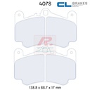 [4078RC6E] 4078RC6E - Pastillas de freno CL Brakes RC6E