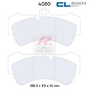 [4080RC6] 4080RC6 - Pastillas de freno CL Brakes RC6