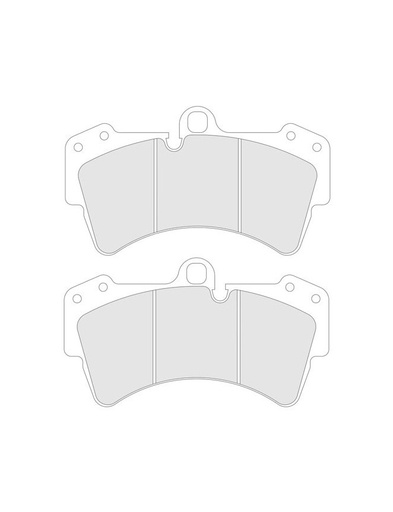 [4081RC6] 4081RC6 - Pastillas de freno CL Brakes RC6