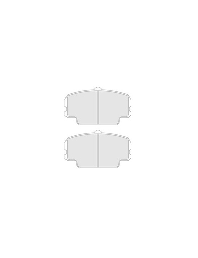[4084RC6] 4084RC6 - Pastillas de freno CL Brakes RC6