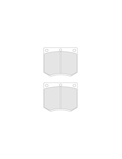 [4085RC6] 4085RC6 - Pastillas de freno CL Brakes RC6