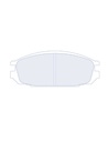 [4095RC6] 4095RC6 - CL brake pads RC6
