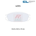 [4095RC6] 4095RC6 - Pastillas de freno CL Brakes RC6