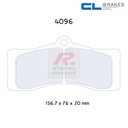 [4096T14RC6] 4096T14RC6 - Pastillas de freno CL Brakes RC6